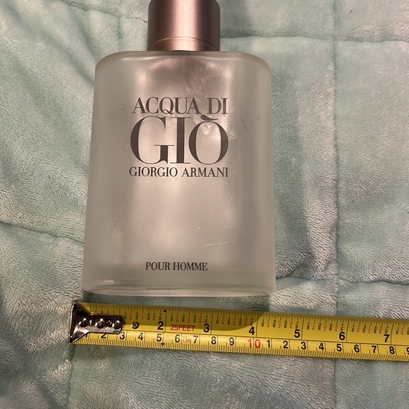 AQUA DI GIO Giorgio Armani Grand 400ml cologne bottle screw top reusable empty - Picture 3 of 8